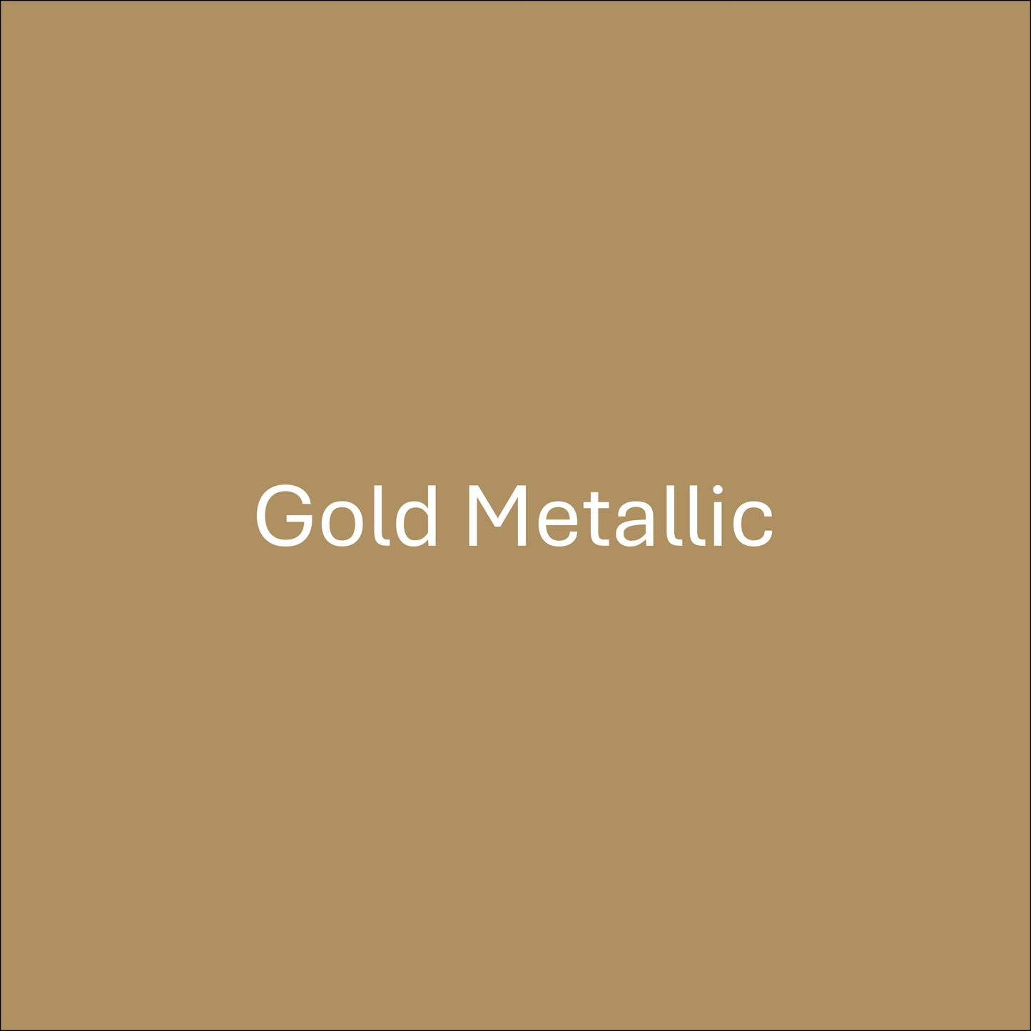 Gold Metallic - Oracal 651 Permanent Adhesive Vinyl