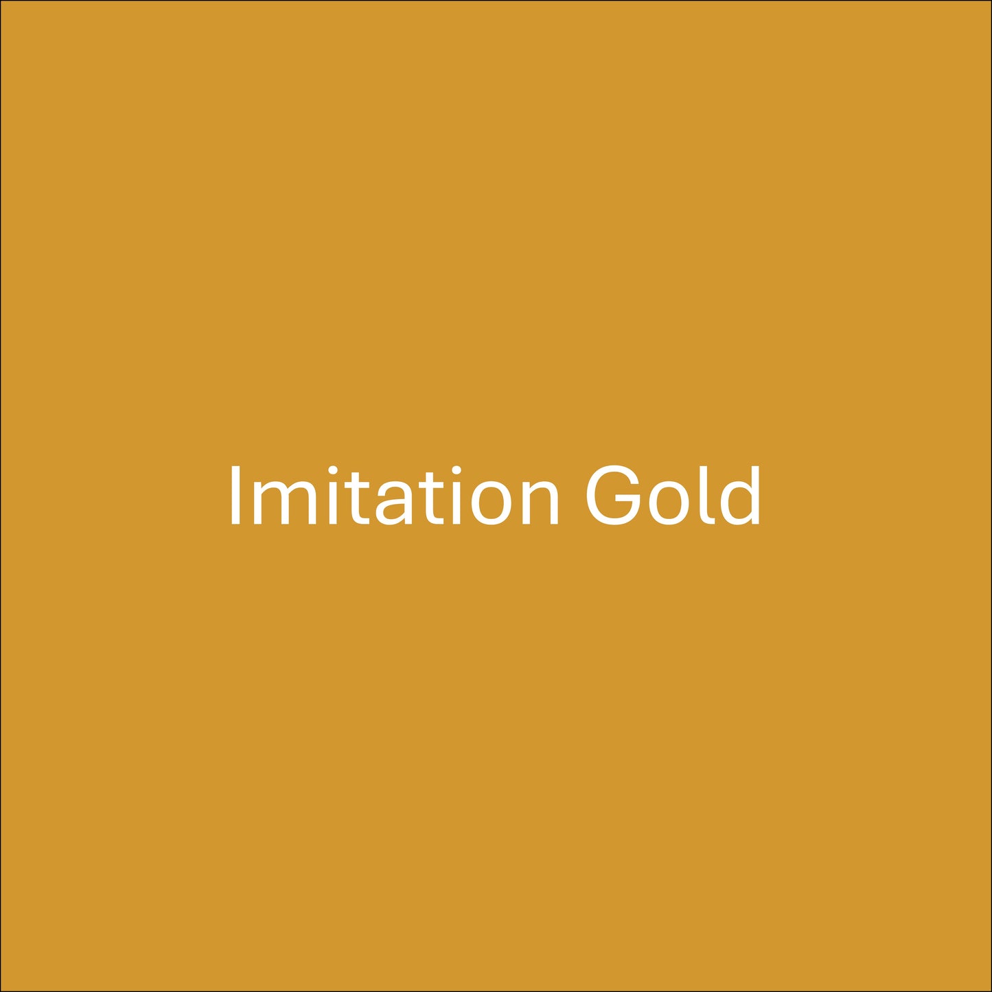 Imitation Gold - Oracal 651 Permanent Adhesive Vinyl