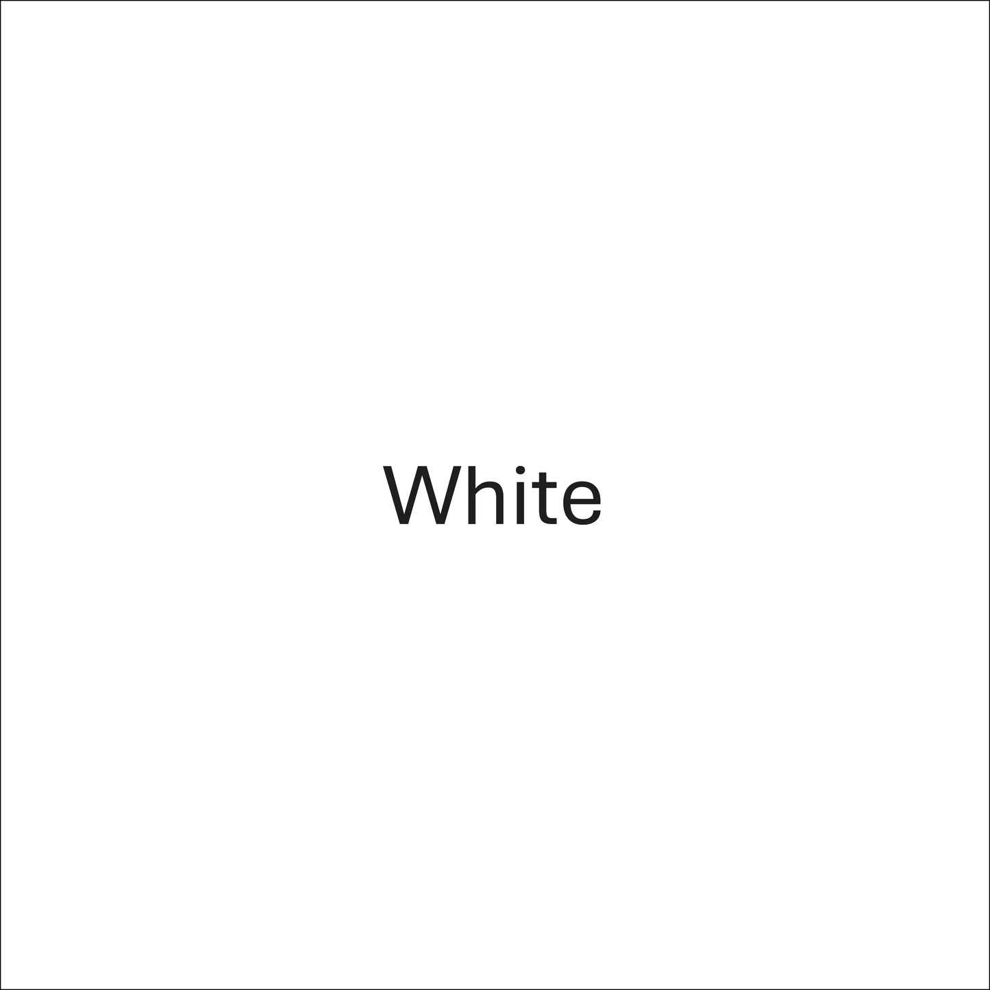 White - Oracal 651 Permanent Adhesive Vinyl