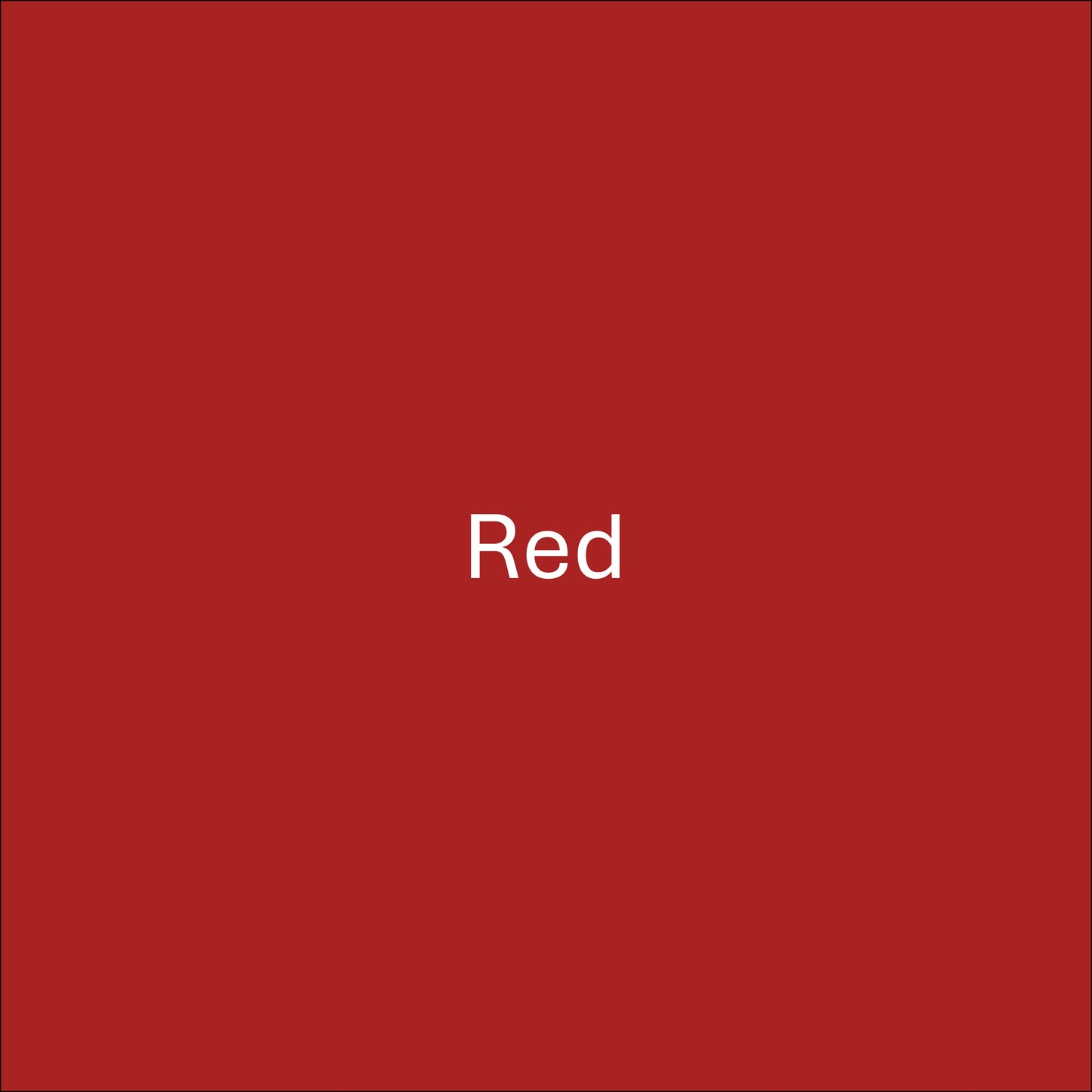 Red - Oracal 651 Permanent Adhesive Vinyl