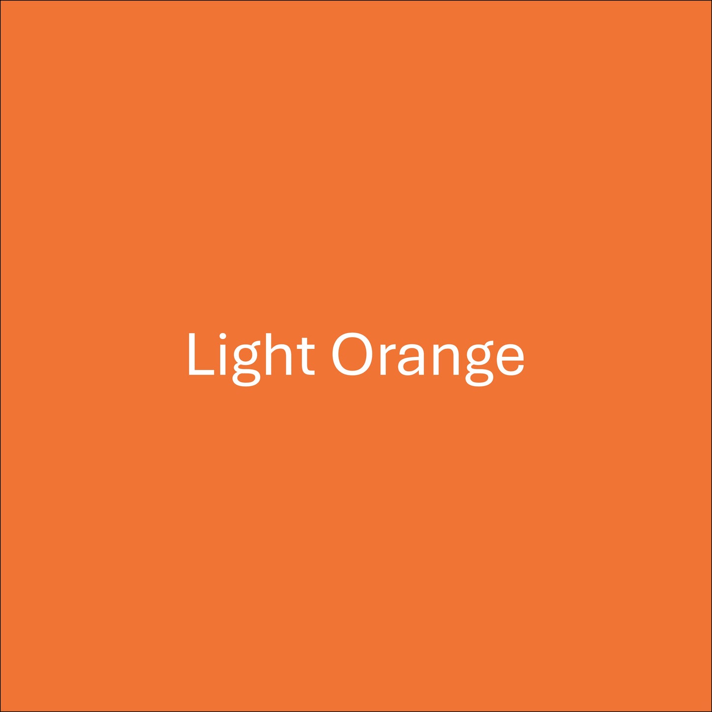 Light Orange - Oracal 651 Permanent Adhesive Vinyl