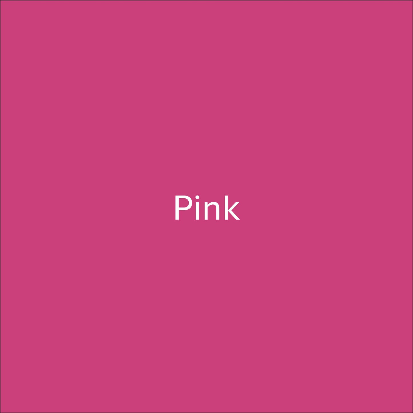 Pink - Oracal 651 Permanent Adhesive Vinyl