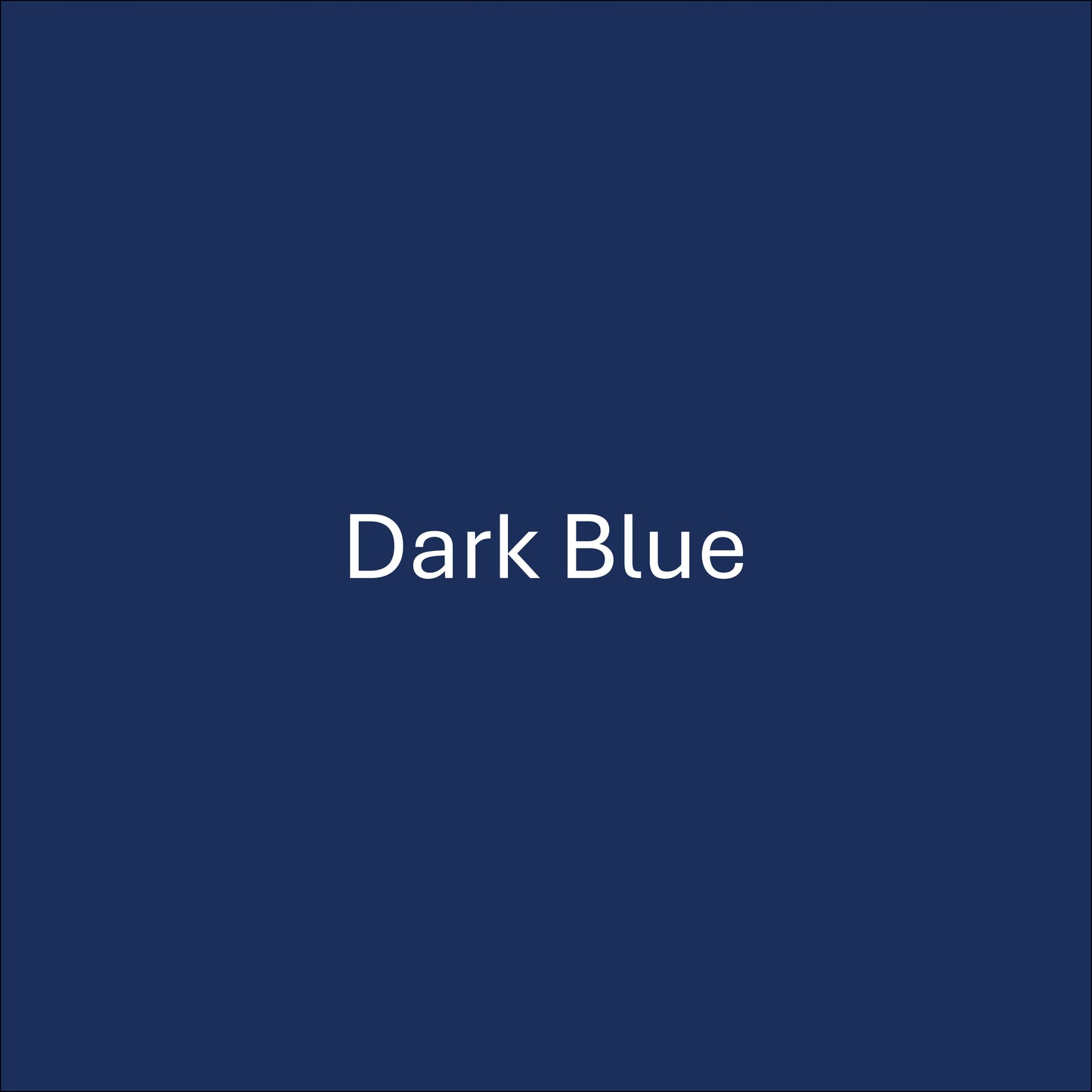 Dark Blue - Oracal 651 Permanent Adhesive Vinyl