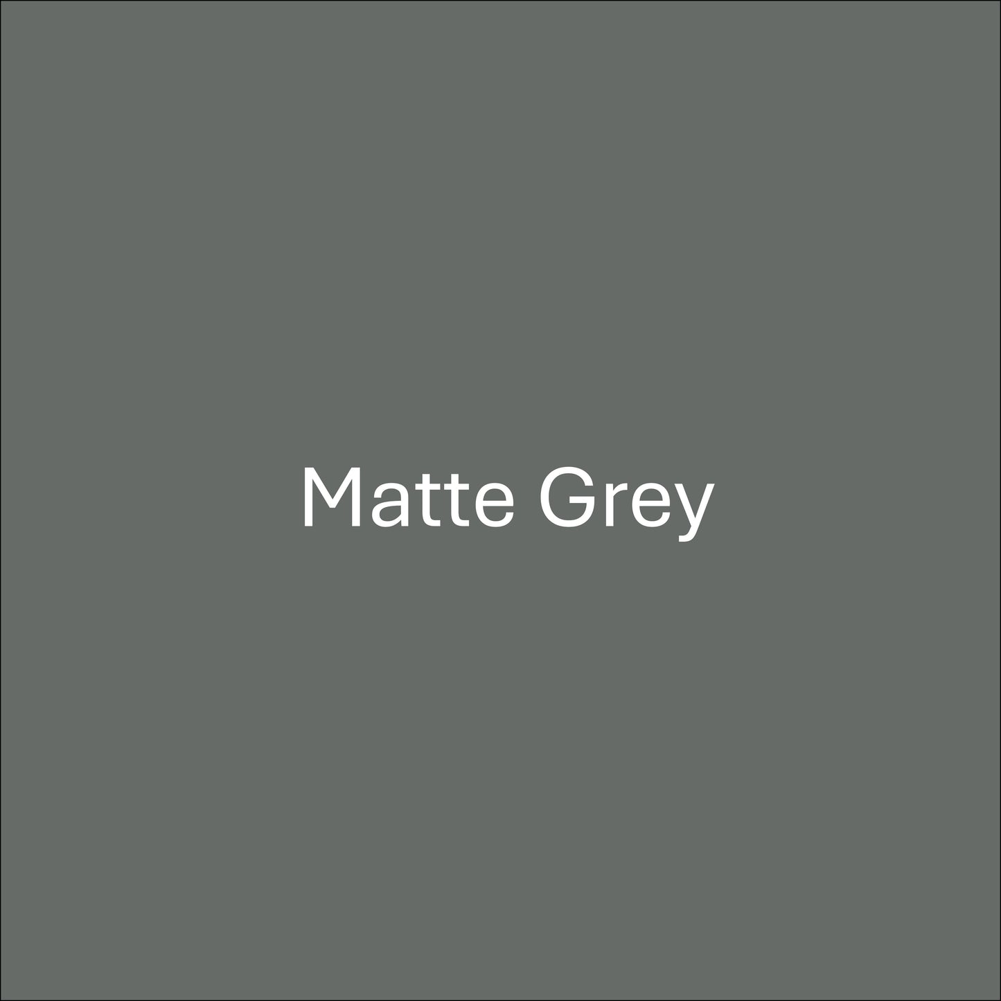 Matte Grey - Oracal 651 Permanent Adhesive Vinyl