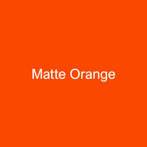 12" Matte Orange - Siser EasyWeed Heat Transfer Vinyl (HTV)