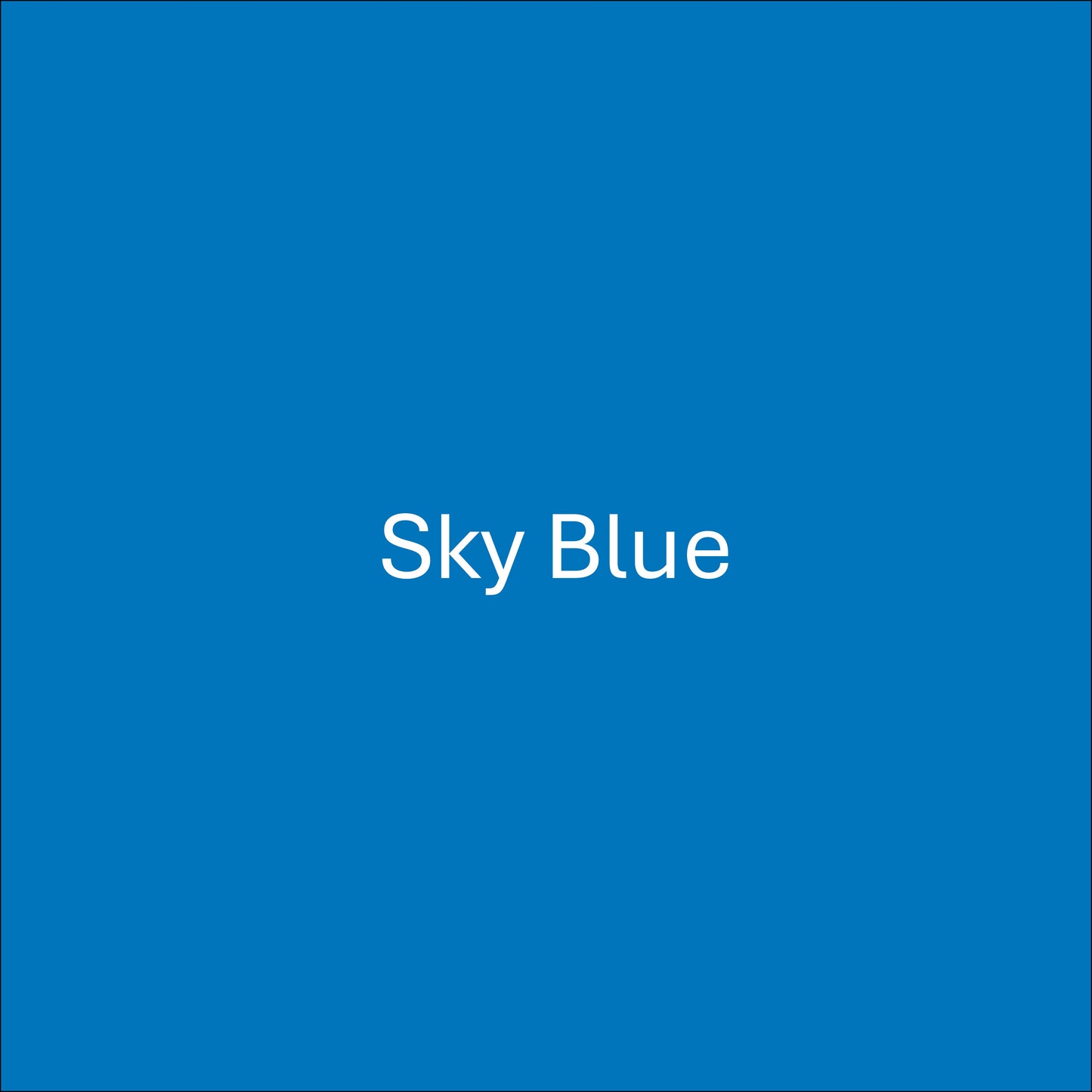 Sky Blue - Oracal 651 Permanent Adhesive Vinyl