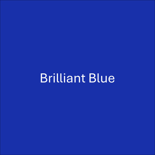 Brilliant Blue - Oracal 651 Permanent Adhesive Vinyl