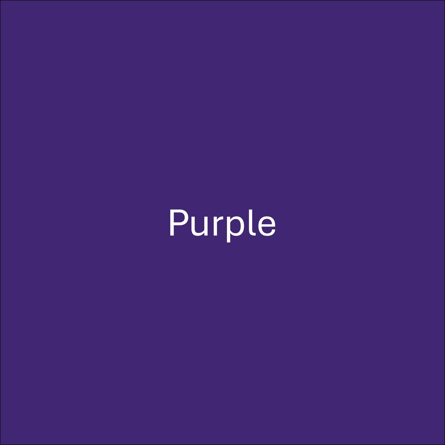 Purple - Oracal 651 Permanent Adhesive Vinyl