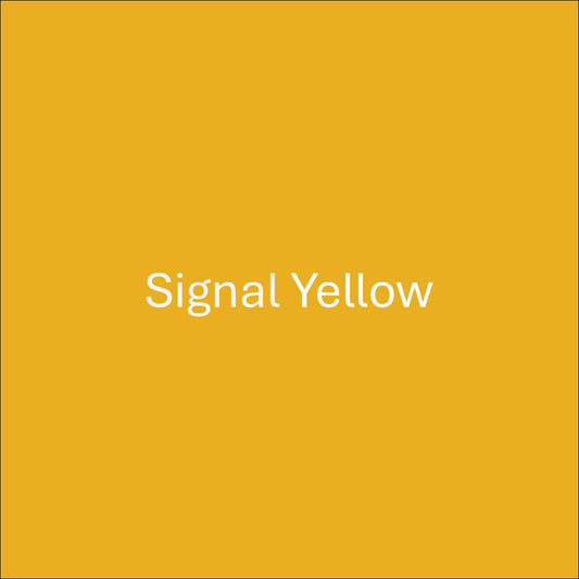 Signal Yellow - Oracal 651 Permanent Adhesive Vinyl