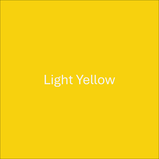 Light Yellow - Oracal 651 Permanent Adhesive Vinyl