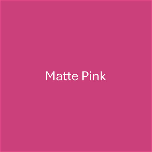 Matte Pink - Oracal 651 Permanent Adhesive Vinyl