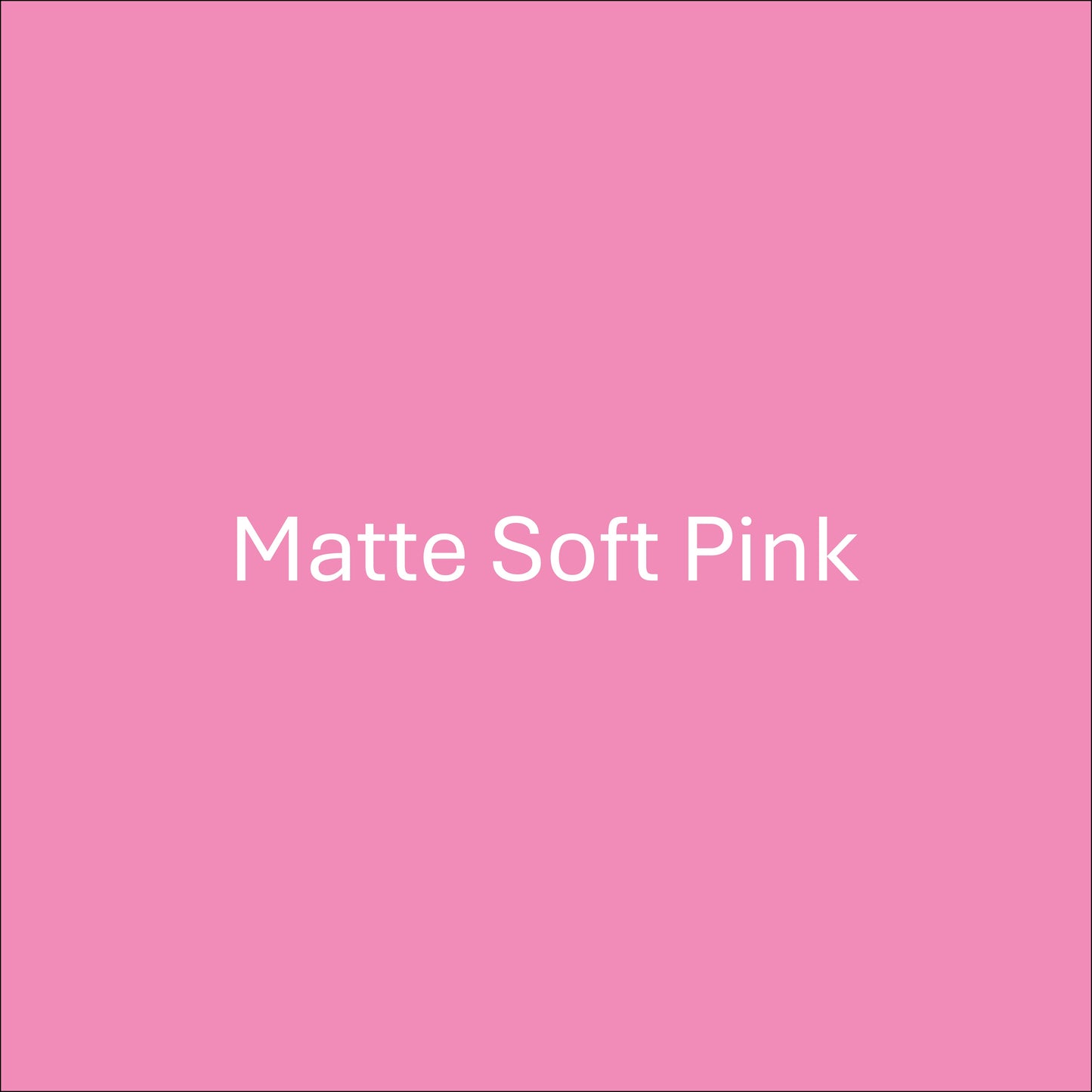 Matte Soft Pink - Oracal 651 Permanent Adhesive Vinyl