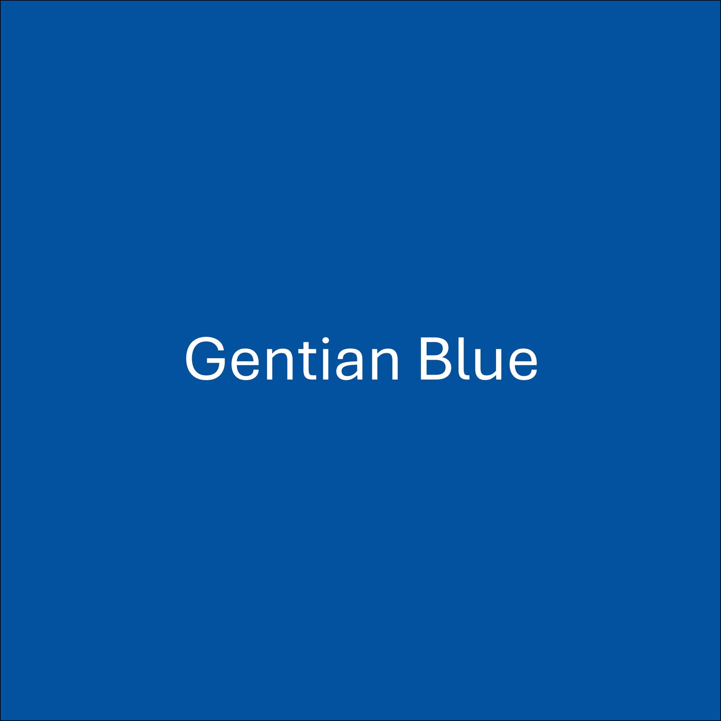 Gentian Blue - Oracal 651 Permanent Adhesive Vinyl