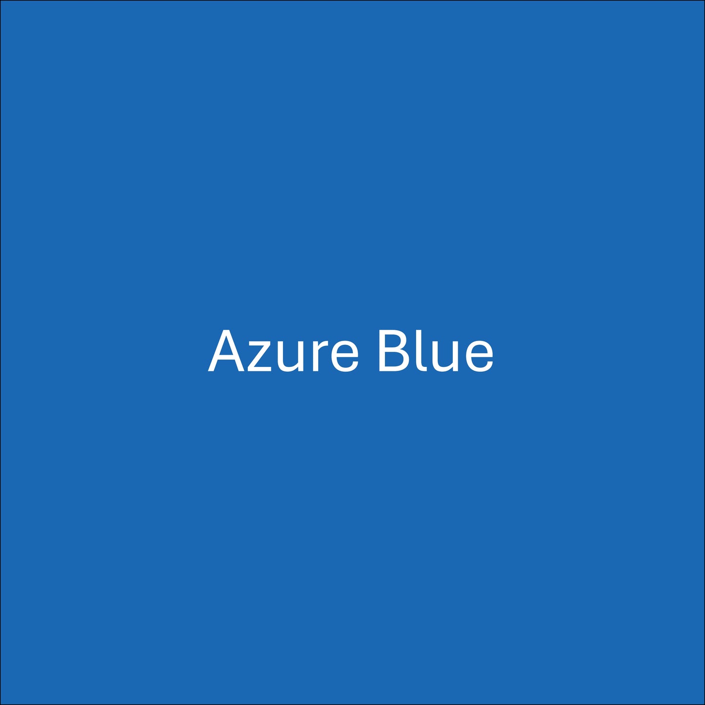 Azure Blue - Oracal 651 Permanent Adhesive Vinyl