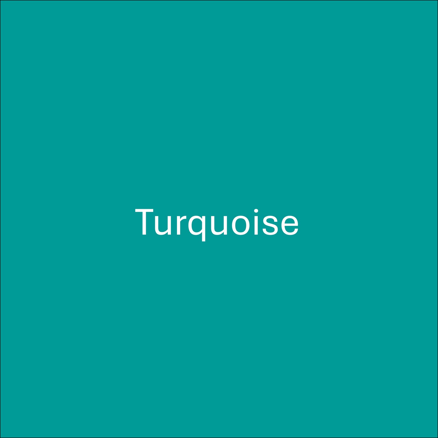 Turquoise - Oracal 651 Permanent Adhesive Vinyl