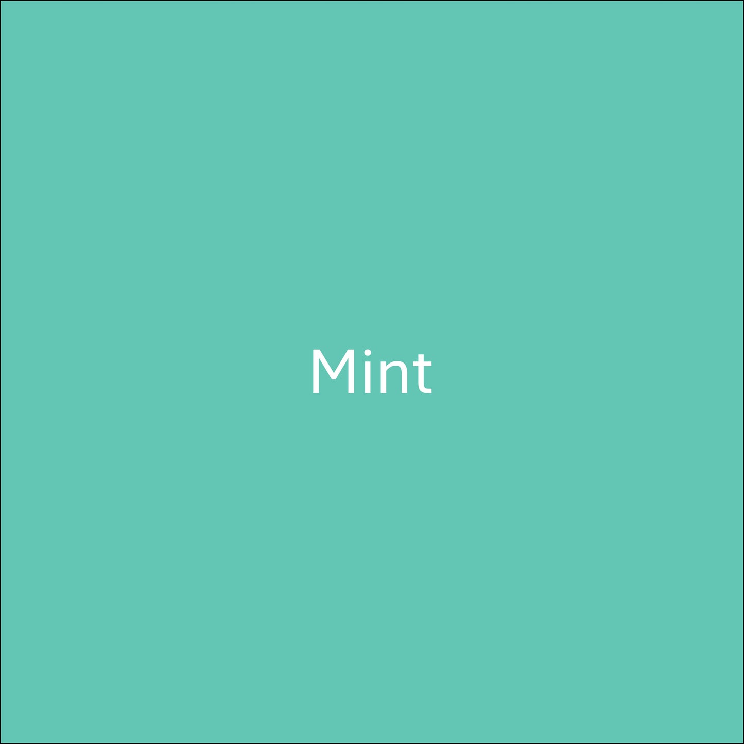 Mint - Oracal 651 Permanent Adhesive Vinyl