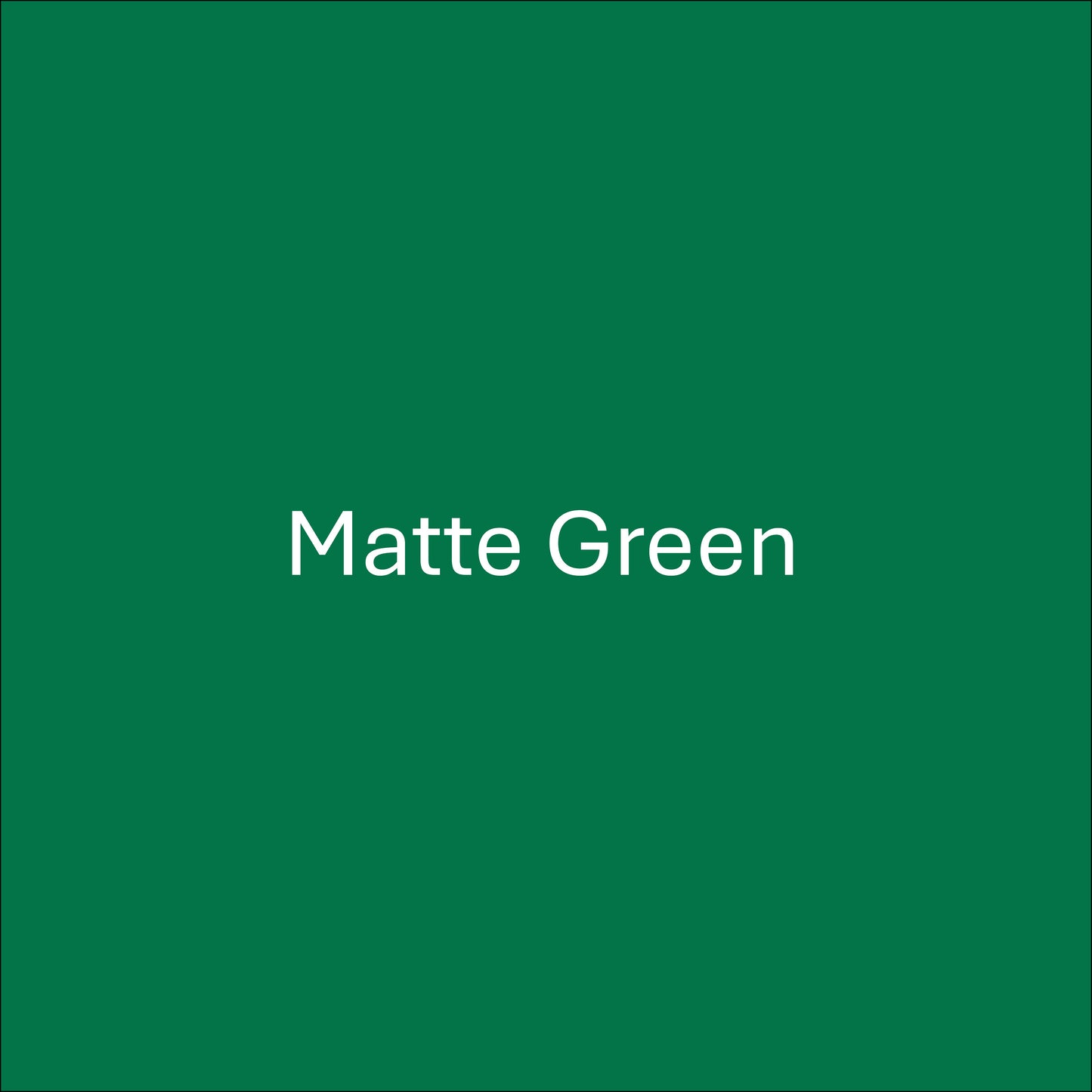Matte Green - Oracal 651 Permanent Adhesive Vinyl
