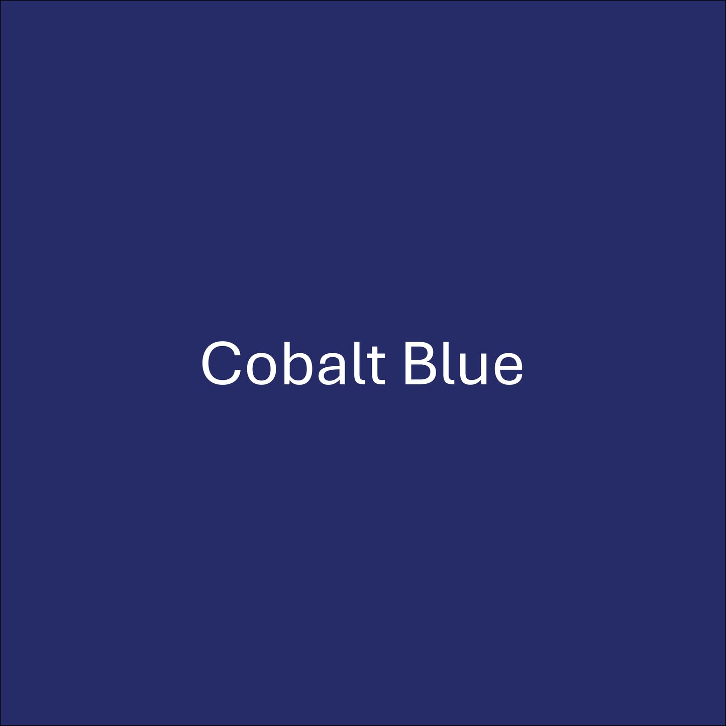 Cobalt Blue - Oracal 651 Permanent Adhesive Vinyl