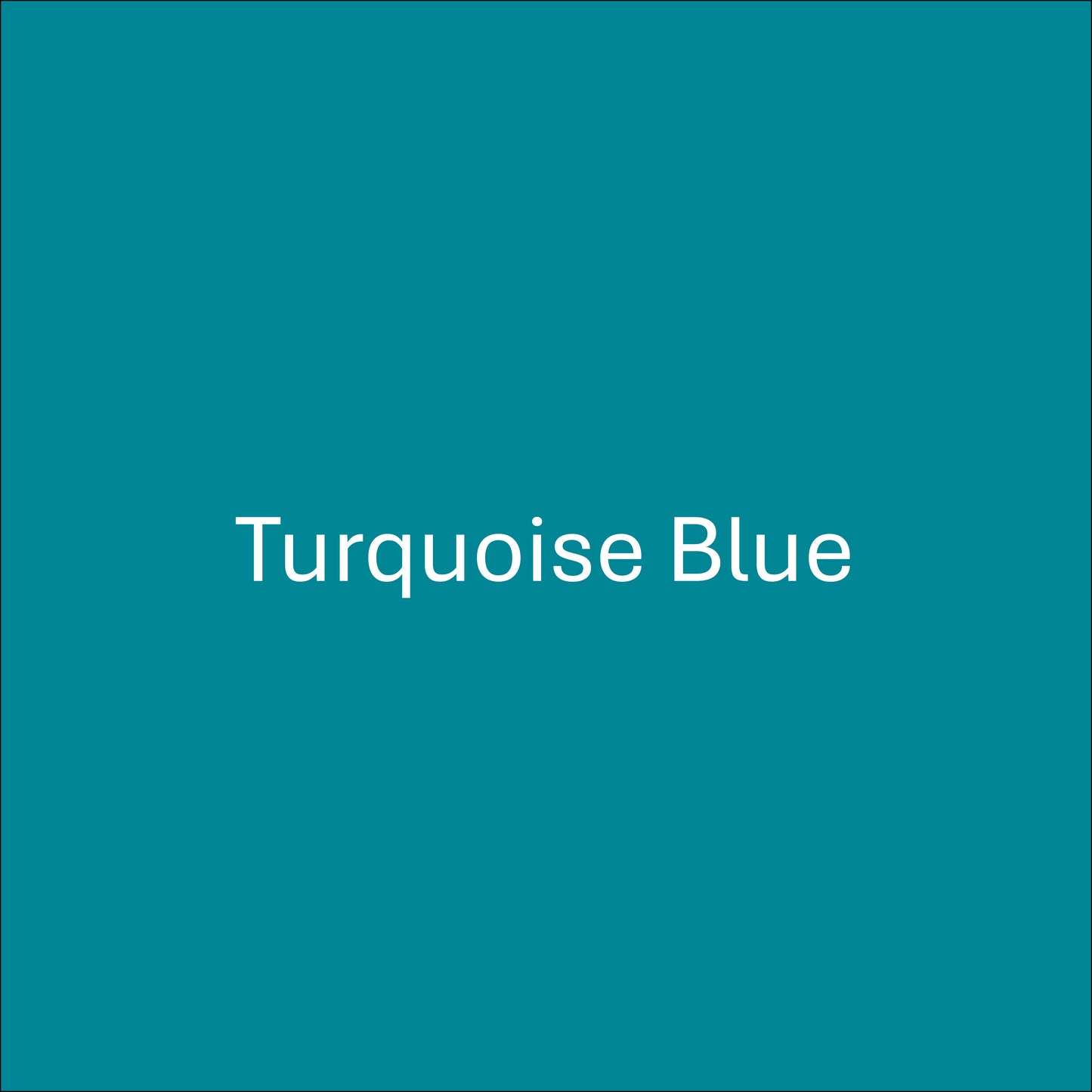 Turquoise Blue - Oracal 651 Permanent Adhesive Vinyl