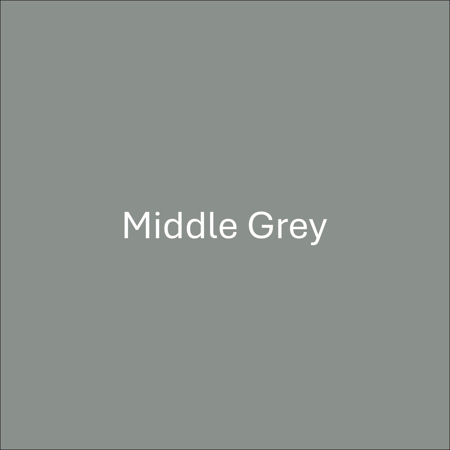 Middle Grey - Oracal 651 Permanent Adhesive Vinyl
