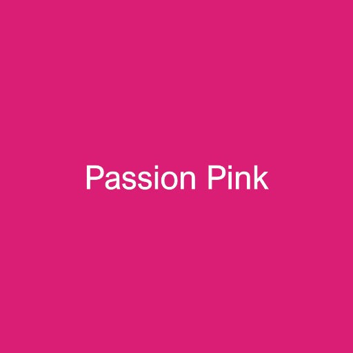 12" Passion Pink - Siser EasyWeed Heat Transfer Vinyl (HTV)