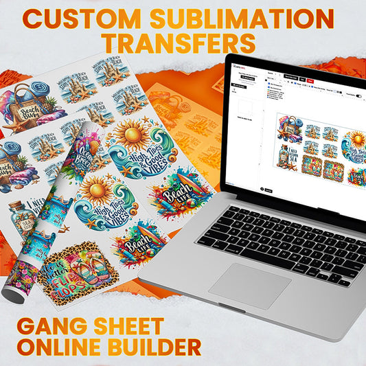 Custom Sublimation Gang Sheet